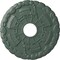 Ekena Millwork Kendall Train Station Medallion (Canopies up to 3 7/8"), 18 1/2"OD x 3 7/8"ID x 1"P, Cloud Burst CM18KDCBF - alternate 1